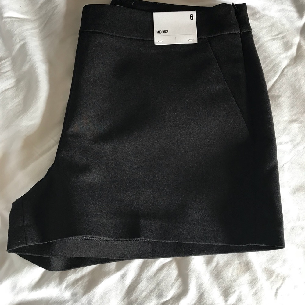 Express Mid Rise Stretch Shorts